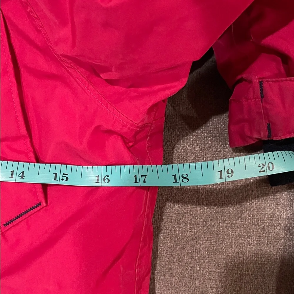 Lands' End Kids Pink Hooded Down Puffer Jacket grow a-longs